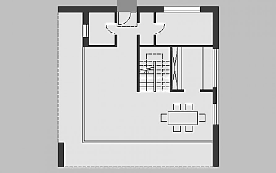 Studie Einfamilienhaus "b-square"