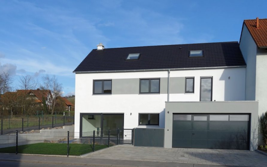 Neubau Doppelhaushälfte in Thüngersheim